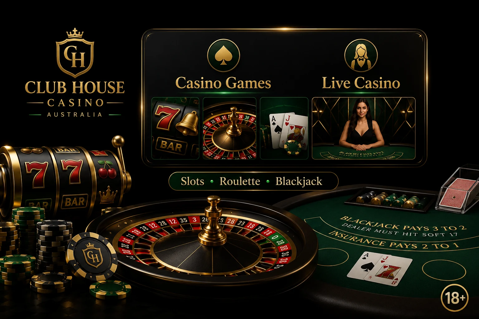 Club House Casino lobby preview